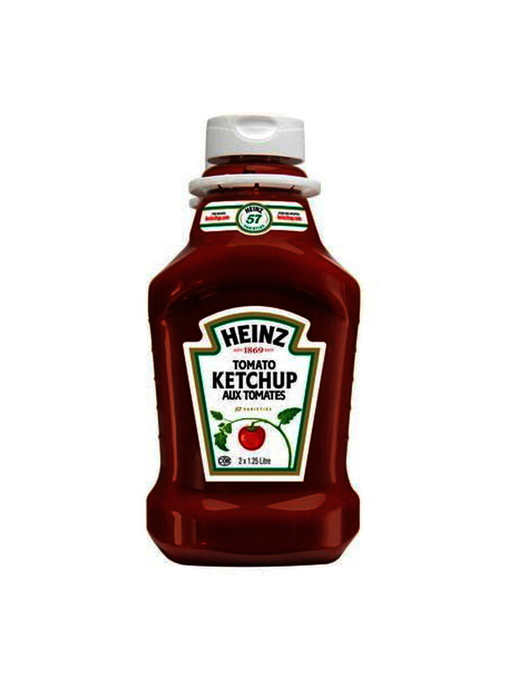 Heinz Tomato Ketchup - 2x1.25L International Version